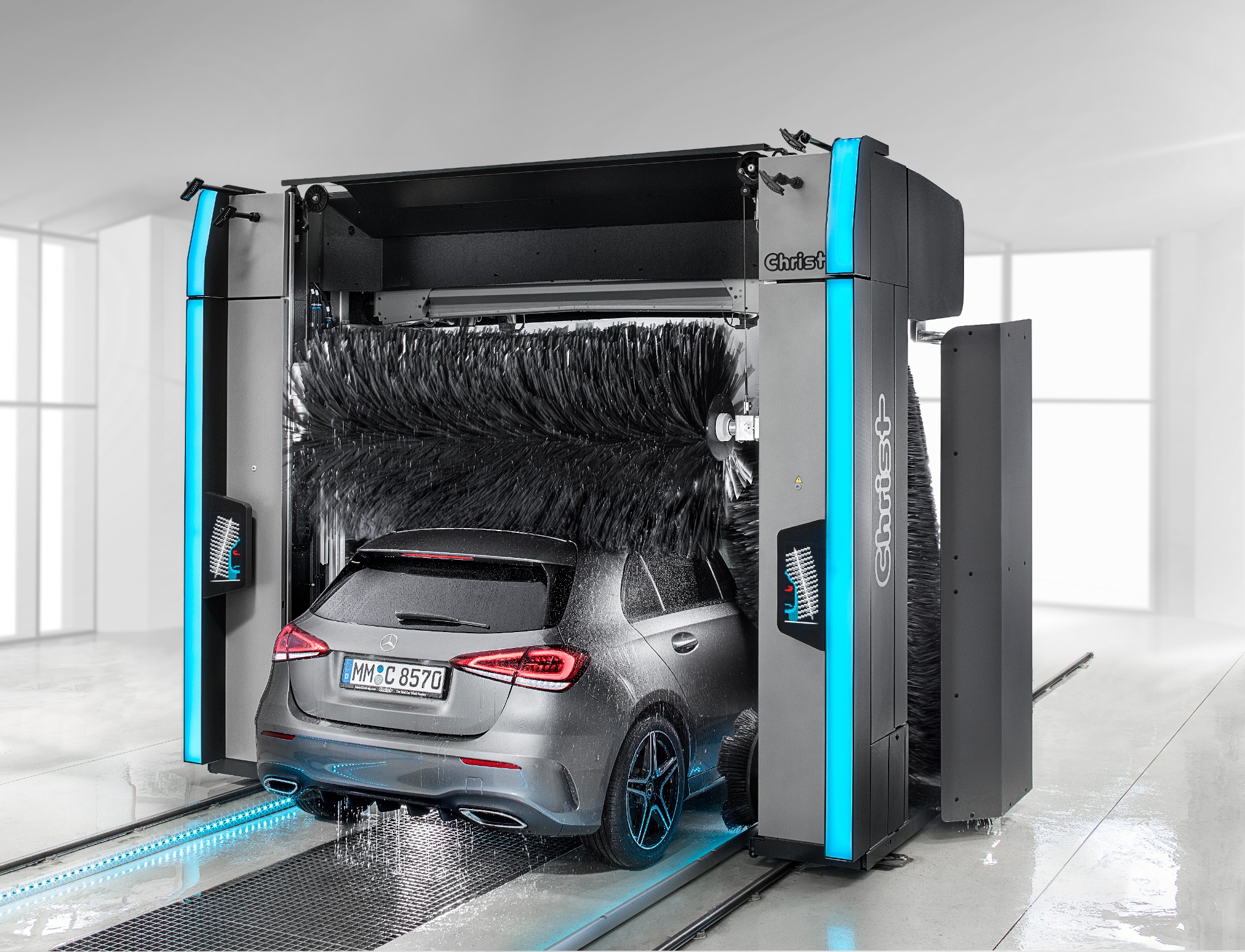 Professional Christ car wash system by SAKA SBS